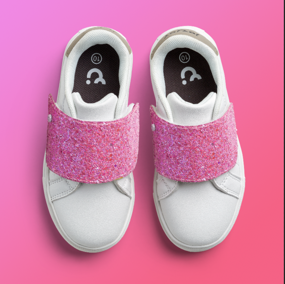 Flamingo Pink Glitter Snap Set 🦩