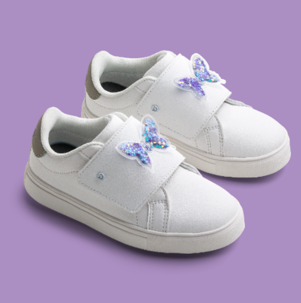 Purple Butterfly Shaker Snap Set