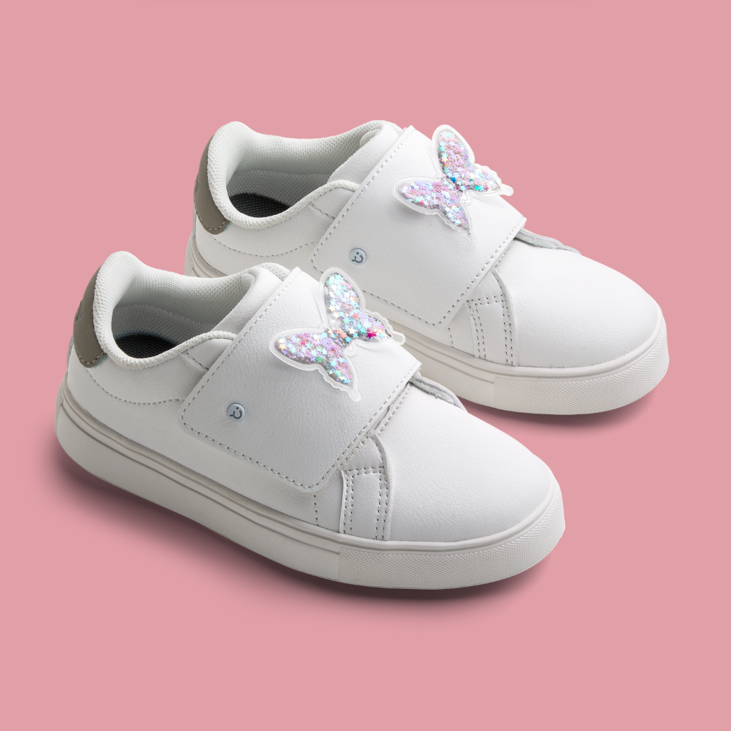 White Butterfly Shaker Snap Set