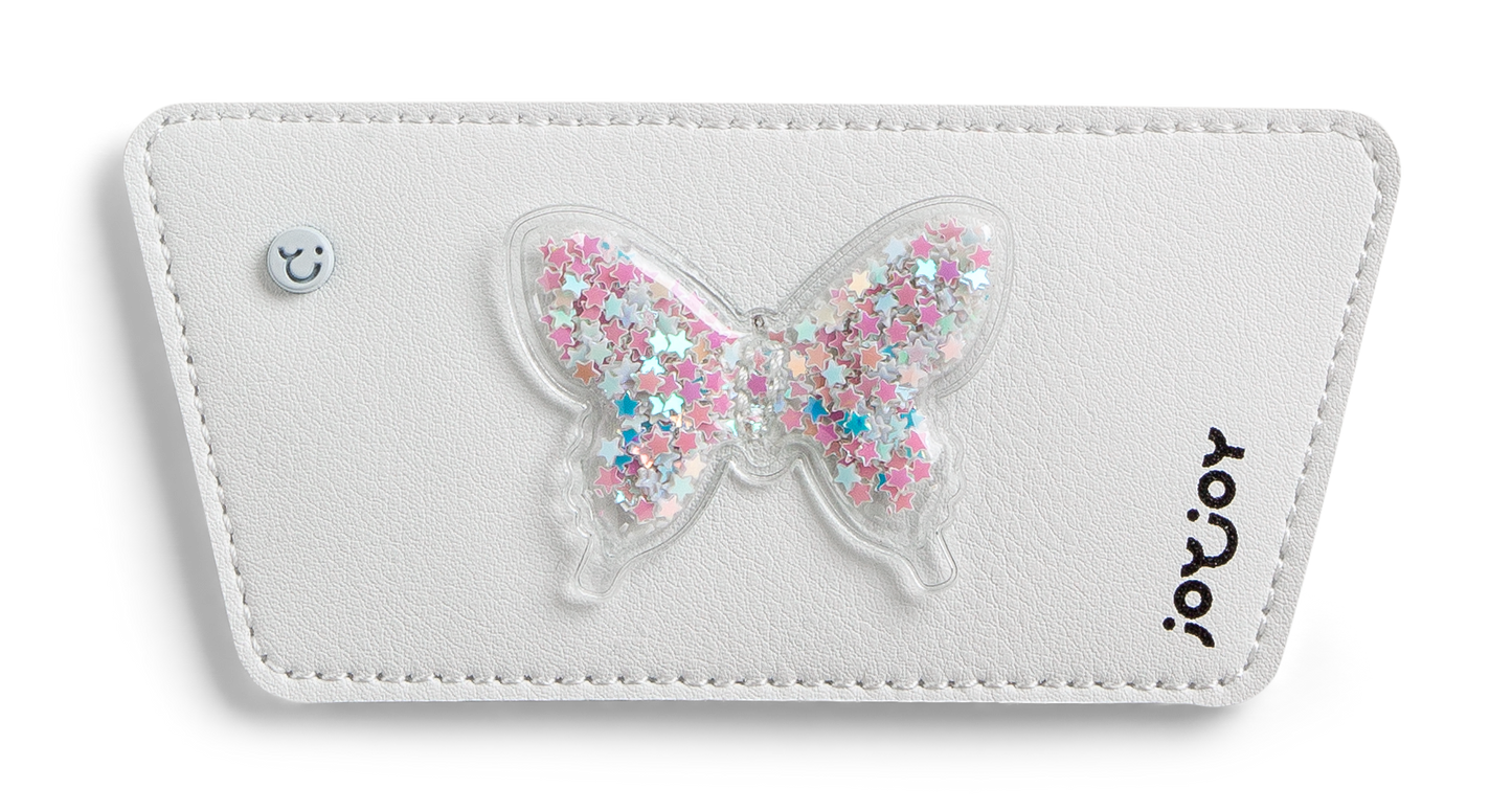 White Butterfly Shaker Snap Set