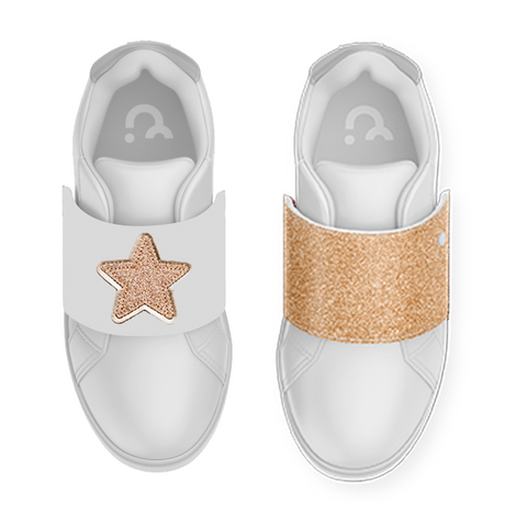 Rose Gold Heart and Star Snap Pack