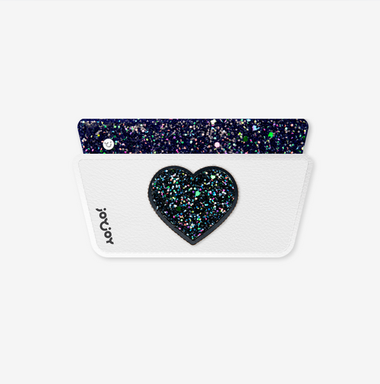 Navy Heart Snap Set