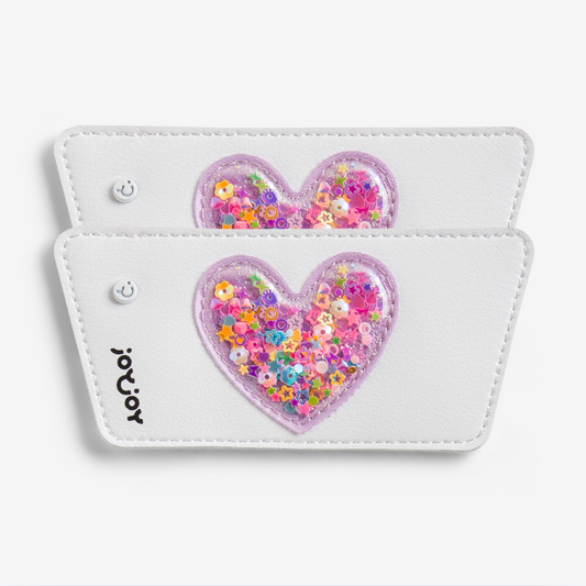 Purple Heart Shaker Snap Set